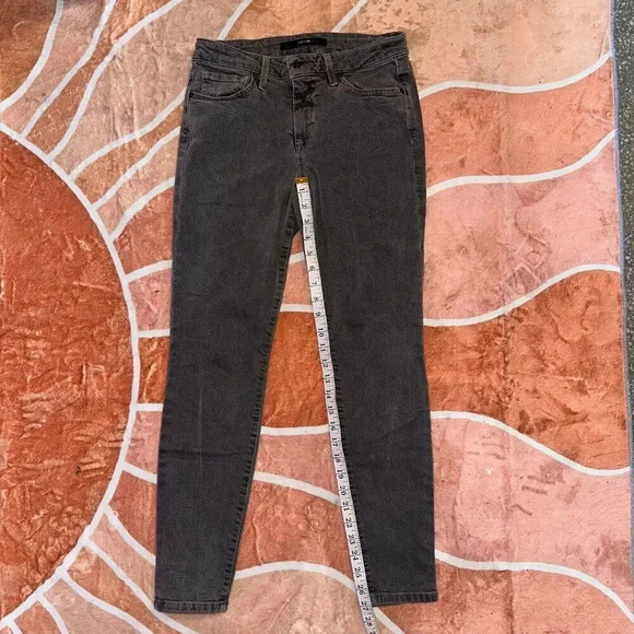 Joe's Jeans Gray Skinny Ankle Jeans Low Rise Sz 27 - Picture 7 of 7
